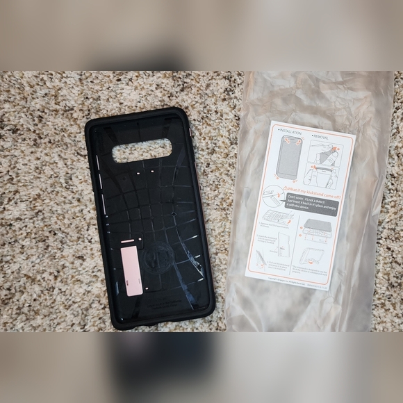 LOT of 2 New Cases for Samsung S10 phone Android leather pink - Picture 5 of 6